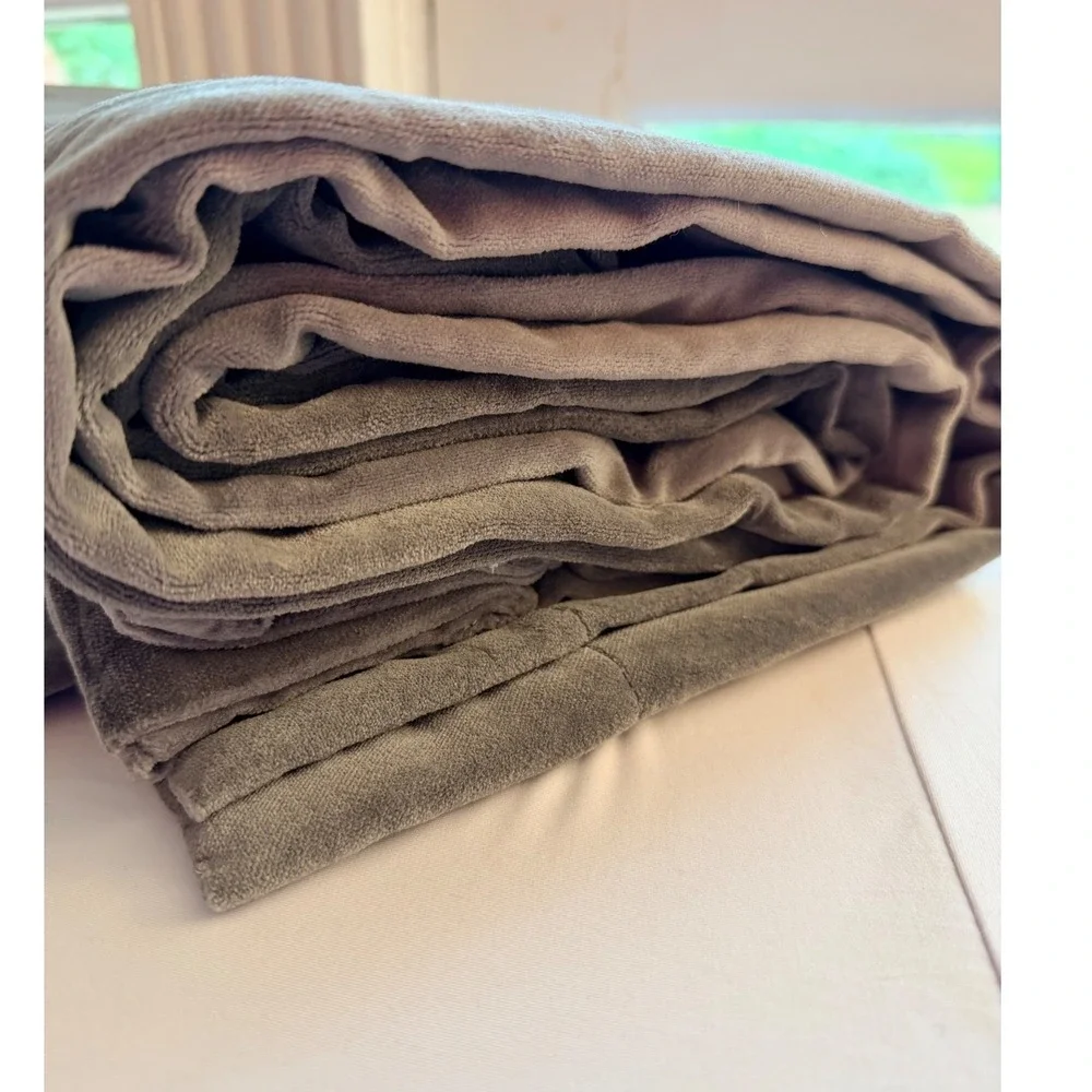 Quince slate cotton